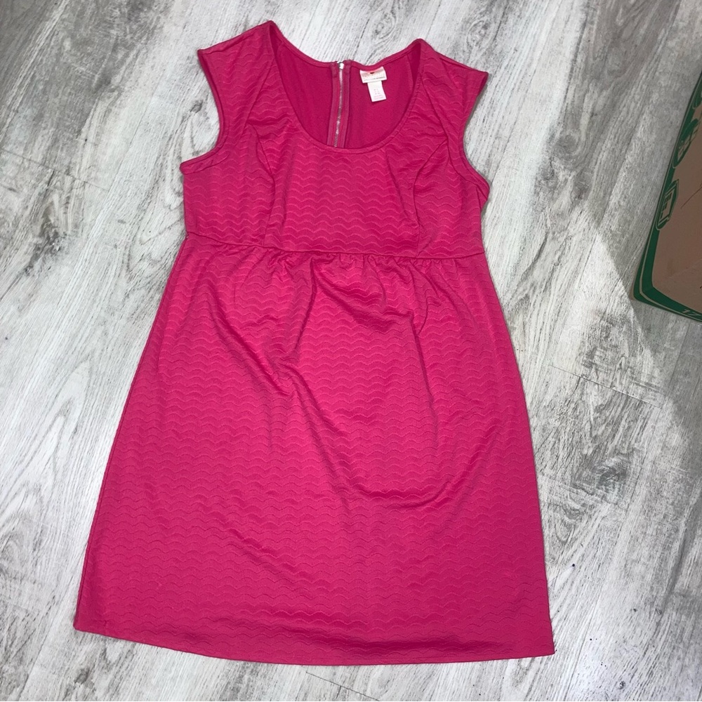 Two hearts maternity pink dress size xl